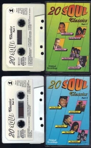20 Soul Classics 1 2 Sam Cooke James Brown 60er 70er Hits Doppel MC Kassette 125 - Bild 1 von 3