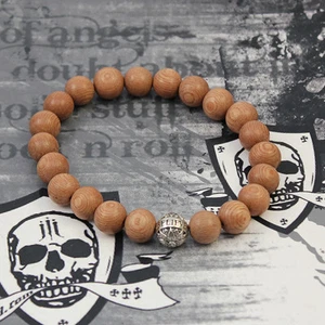 JJJ LA helles Ebenholz Armband Gummizugband "Believe" 160 mm - Bild 1 von 5
