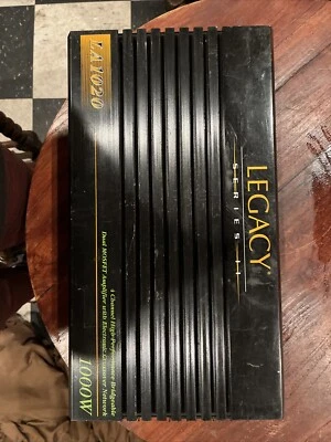 LEGACY SERIES II LA1020 AMPLIFIER CAR AUDIO 4 CHANNEL - Image 1 of 4