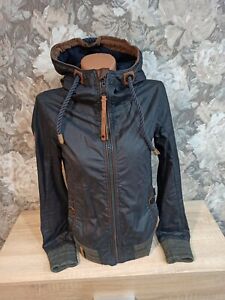 Naketano Women's   jacket black Color size XS hooded