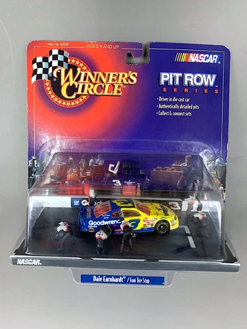1999 Winner's Circle NASCAR Pit Row "Dale Earnhardt" Die-cast Car & Figures Cover