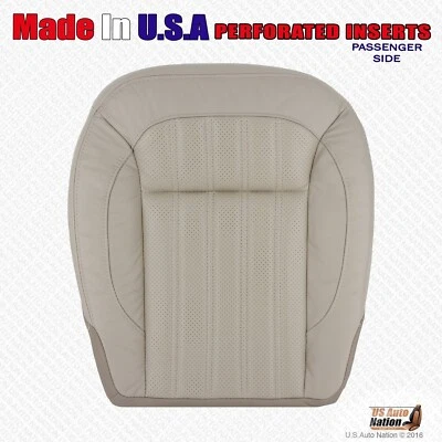 2013 2014 2015 年 2016 梅赛德斯奔驰 GL350 PASSENGER 底部皮革座椅套棕褐色 — 第 1/4 张图片