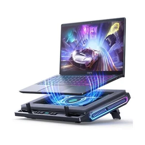 llano V10 Gaming Laptop Cooler, RGB Laptop Cooling Pad Stand with Powerful 4.... - Afbeelding 1 van 7
