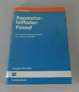 Manual de Taller VW Passat 2,0 & 2,2l Motor Inyección K Ke-Jetronic Von 05/1988 - Imagen 1 de 4