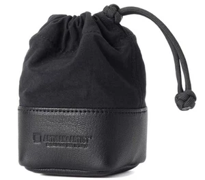 ACAM-LP120 BKBK Official ARTISAN&ARTIST "S size" lens pouch leather fabric - Picture 1 of 7