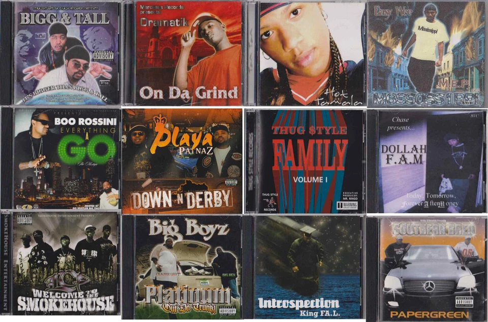 !@#$ Alabama Mississippi Florida Kentucky G-Funk Rare Rap (Build A CD Lot) !@#$ Foto 1 de 1