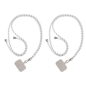 2* Universal Cell Phone Lanyard Case Cover Holder Sling Necklace Strap Neck Cord - Picture 1 of 26