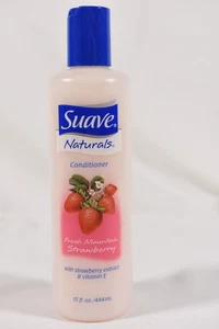 NOS Suave Naturals Conditioner Fresh Mountain Strawberry 15 OZ - Picture 1 of 3