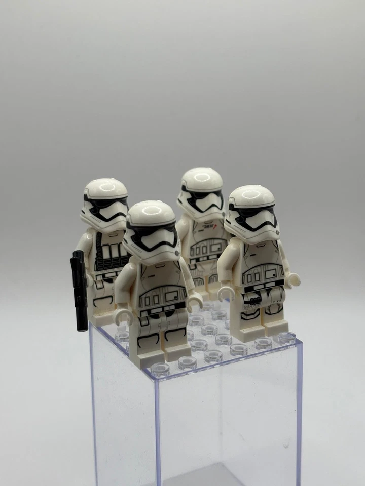LEGO Star Wars First Order Stormtrooper Minifigure Lot x4 - Image 1 of 4