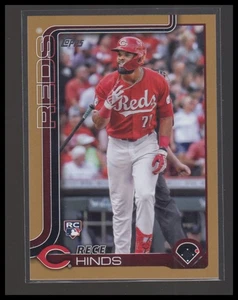 2025 Topps #217 Rece Hinds Gold #/2025 - Imagen 1 de 2