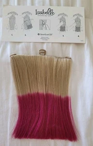 American Girl Doll Isabelle Palmer GOTY 2014 Hair Piece & Instructions Only EX - Picture 1 of 6