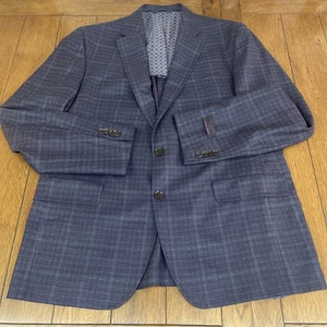 TED BAKER London Endurance Konan SPJ Blazer Jacket Sport Coat 44 R Wool Italian - Picture 1 of 18