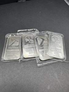 4 X Vintage 999 Silver Bar - Northwest Territorial & Pan American - Picture 1 of 1