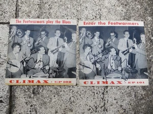 2 Schallplatten Feetwarmers mit Autogramm Klaus Doldinger! Sammelstück- Rarität! - Bild 1 von 9