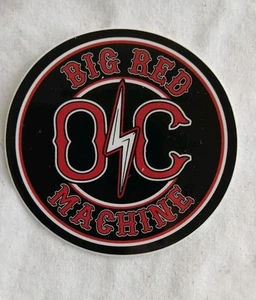 81 Hell's Angels Orange County Big Red Machine Decal Officially Licensed - Picture 1 of 3