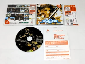 Dreamcast Soul Calibur con tarjeta Spine Sega Namco - Imagen 1 de 5