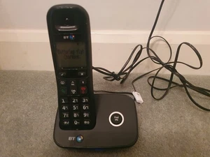 BT1100 Digitales Schnurloses Telefon in Schwarz getestet & funktionsfähig KOSTENLOSER VERSAND  - Bild 1 von 3