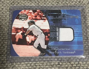 2002 Fleer Focus Jersey Edition Blue Chips Jerseys Nick Johnson Yankees - Picture 1 of 1