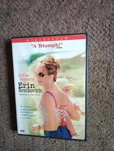 ERIN BROCKOVICH DVD , REGION 1 , FREEPOST - Picture 1 of 2