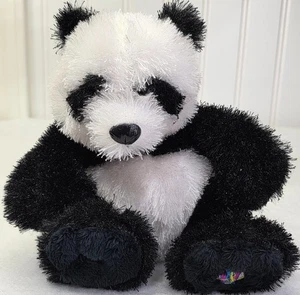 WEBKINZ PANDA HM111 by GANZ PLUSH STUFFED BLACK WHITE ANIMAL 8" NO CODE CUTE - Picture 1 of 6