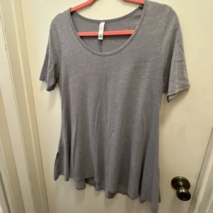 Lularoe Perfect T Brand New With Tags Size Small Heather Gray Blue - Picture 1 of 3