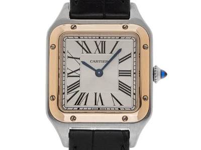 Cartier Santos Dumont PM kleines Modell Ref.4242 2020 Box&Beschreibung wie Neu - Bild 1 von 4