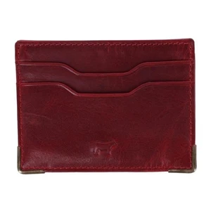 Men's William Card Case, Red - Picture 1 of 6