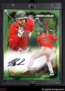 2025 Fanatics 8" x 10" Photo Emanate Signed Green Jordan Lawlar 18/99 AUTO - Picture 1 of 3