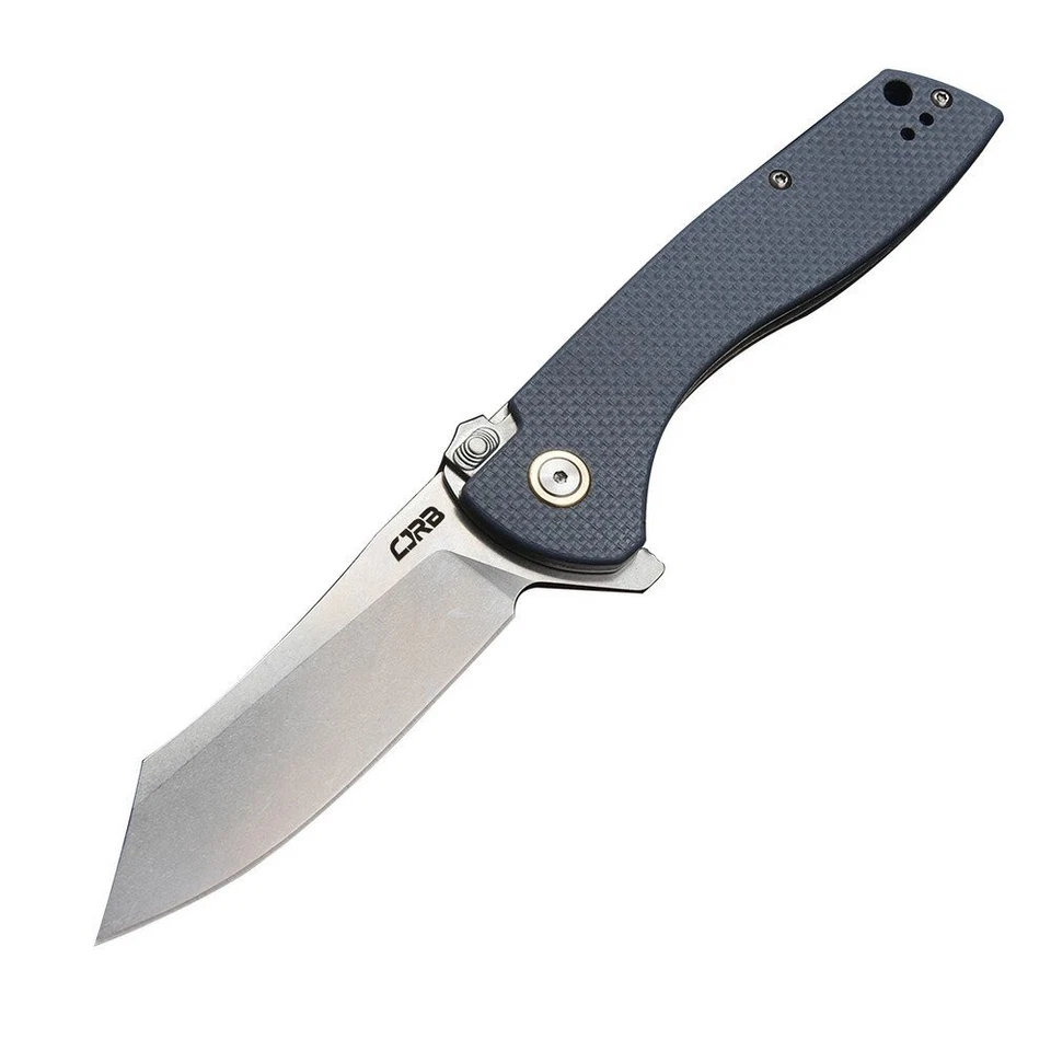 CJRB Kicker Recoil Locking Blue / Gray Tanto Blade Folding Knife - J1915-BU - Image 1 of 1
