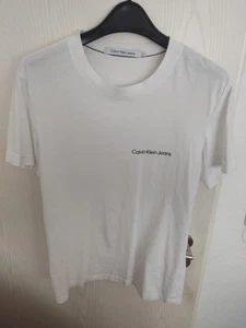 Calvin Klein T-Shirt Gr. M 1 mal getragen Weiß - Bild 1 von 2