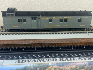 OPERATING DYNOMOMETER CAR - NICKEL PLATE w/ INTERIOR LOCO TEST HO SCALE NEW OOP - Picture 1 of 14