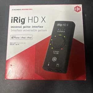 IK Multimedia iRig HD X Universal Guitar/Livestreaming Audio Interface - Picture 1 of 5