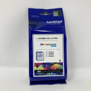 Cartucho de tinta BROTHER LC3039BK XXL Ultra Alto Rendimiento NEGRO - NUEVO (Exp. 8/2024) - Imagen 1 de 3