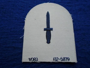 VESTIDO DE TRABAJO ROYAL NAVY COMMANDO TEJIDO BRAZO COMERCIAL INSIGNIA - Imagen 1 de 2