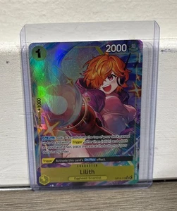 Lilith R* (Alt Art) OP13-113 Portando la Sua Volontà - Gioco di Carte ONE PIECE - Foto 1 di 6