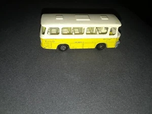 1970 Matchbox Lesney Superfast No. 12 Setra Coach Bus Yellow & White - Picture 1 of 5