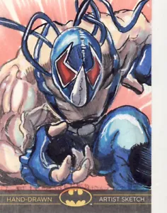 Tarjeta de boceto 2013 DC Batman The Legend Gorman Bane - Imagen 1 de 1
