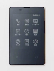 DOCOMO KY-01L Card Mobile Black Unlocked KYOCERA COMPACT PHONE DIGITAL PAPER - Afbeelding 1 van 5