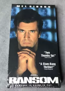 Ransom - Mel Gibson - VHS tape - Sealed - Picture 1 of 5
