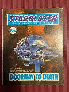 Starblazer Comic Space Fiction Adventure #78 1982 Doorway To Death 856f - Imagen 1 de 2