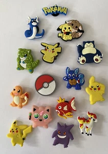 15 Stück Pokemon Schuhstecker  shoe charms, pin, charms für Clogs Neu - Bild 1 von 2