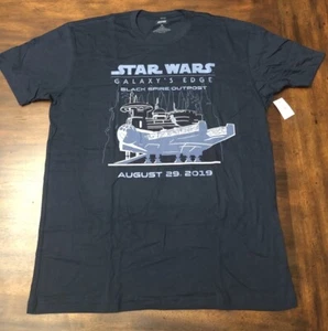NEU Disney Star Wars Galaxy’s Edge Eröffnungstag Erwachsene T-Shirt XL X Large offiziell - Bild 1 von 2