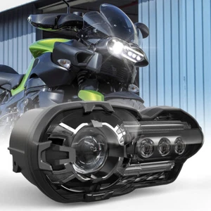 LED Headlight DRL Sealed Beam Assembly For 2005-2009 K1200R 2010-2013 K1300R - Foto 1 di 14