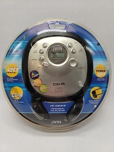 jWIN Portable Personal CD Player & Headphones JX-CD313 SEALED CD-R Playback 2005 - Picture 1 of 10