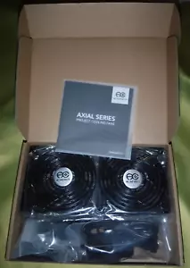 AXIAL ROOF FAN KIT, DUAL COOLING-FANS WITH SPEED CONTROLLER new in box - Picture 1 of 2