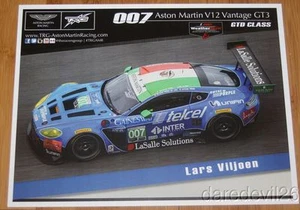 Postal Lars Viljoen TRG Racing 2016 Aston Martin Vantage Rolex 24 IMSA WTSC - Imagen 1 de 1