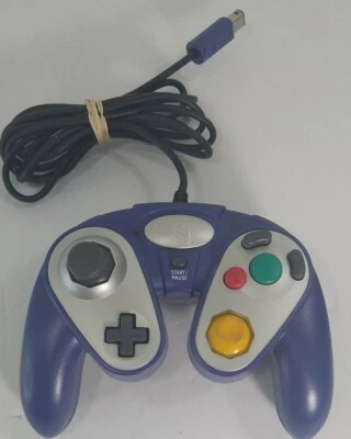 Pelican G3 Purple Wired Controller Gamepad For Nintendo GameCube  - Image 1 of 4