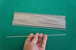 Alambre de 2,5 mm diapositiva titanio 6al-4v 0,1"" x 10"" barra redonda grado 5 varillas 40 piezas - Imagen 1 de 4
