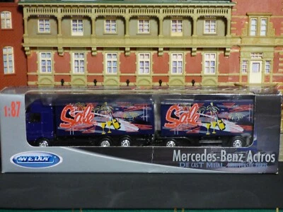 Rarità 1:87 WELLY MB Actros Hz Vendita Collezione Risoluzione Nachlass - Immagine 1 di 3