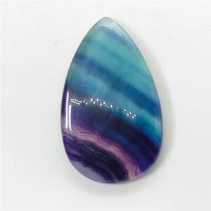 Piedra preciosa suelta cabujón fluorita púrpura natural para joyería 103 quilates ME-11845 - Imagen 1 de 4